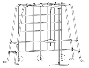 Kmart Monkey Bar Swing Set Manual Image