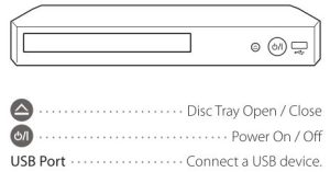 LG Streaming Blu-ray Disc DVD Player Manual Image