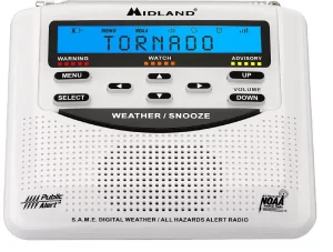 Midland – WR120B/WR120EZ – NOAA Weather Alert Radio Manual Image