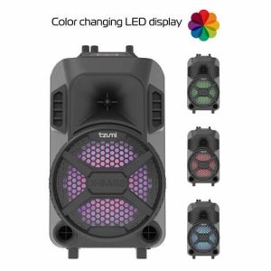 tzumi Mega Bass LED Jobsite Speaker Manual Image