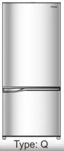 Panasonic Refrigerator Manual Image
