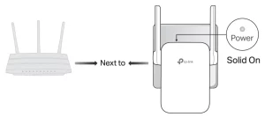 tp-link RE205 Wi-Fi Range Extender manual Image