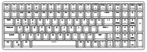 ROYAL KLUDGE RK68 Mechanical Keyboard Manual Image