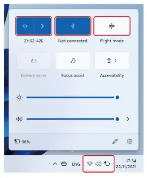 How to switch on WiFi