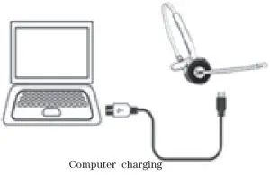 Charging using a laptop