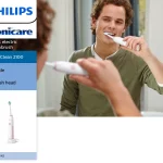 Sonicare Sonic Electric Toothbrush HX3212/42 Manual Thumb