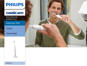 Sonicare Sonic Electric Toothbrush HX3212/42 Manual Image