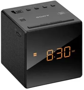 Sony ICF-C1 Alarm Clock Radio LED Black manual Image