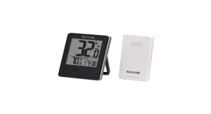 TAYLOR 1730 Wireless Thermometer and Clock with Remote Sensor manual Image
