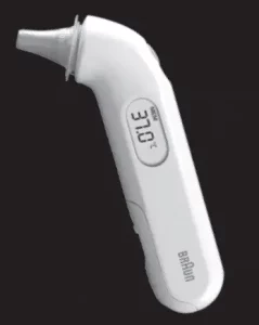 Braun IRT3030 ThermoScan 3 Thermometer Manual Image