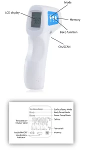Berrcom Infrared Thermometer manual Image