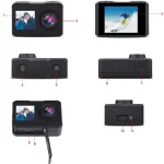 VIVITAR DVR922HD 4k Dual-Screen Action Cam Manual Image