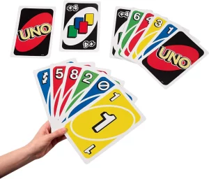 Mattel Uno Card Game manual Image