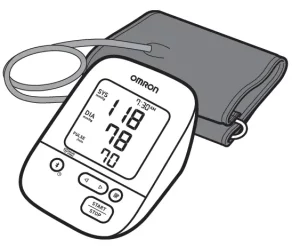 OMRON 5 series Blood Pressure Monitor Manual Image