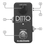 tc electronic Ditto Looper Manual Image