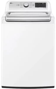 LG Electronics WT7400CW 5.5 cu.ft. Mega Capacity Top Load Washer manual Image