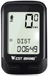 WEST BIKING Wireless Bicycle Computer Manual Image