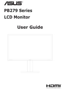 ASUS PB279 Series LCD Monitor manual Image