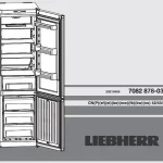 LIEBHERR Combined fridge-freezer Manual Image