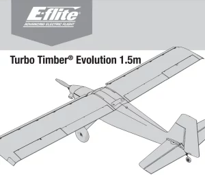E-flite Turbo Timber Evolution 1.5m Manual Image