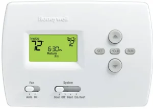 Honeywell PRO 4000 Series Programmable Digital Thermostat manual Image
