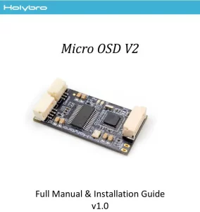 Hoybro Micro OSD V2 manual Image