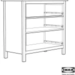 IKEA 103.556.89 HEMNES Chest of 3 Drawers Manual Thumb