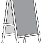 IKEA MALA Easel Softwood Manual Thumb