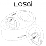 Losei TWS-K2 Wireless Headset Manual Image