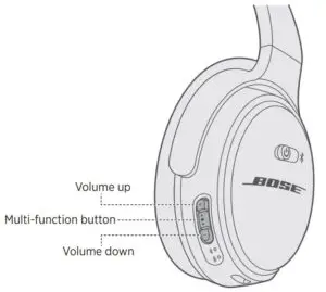 Controlling music playback using headphone buttons