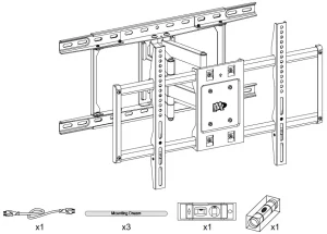 Mounting Dream Full Motion TV Mount manual Image