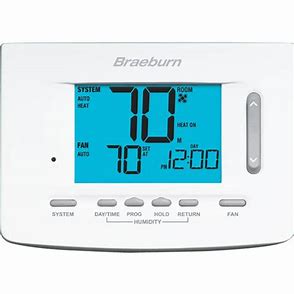 Braeburn Programmable Thermostats 5025 Manual Image