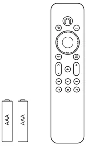 Media Remote for Xbox Series X,S/ Xbox One NS-XB14KRMT Manual Image