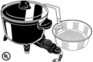 PRESTO Kitchen Kettle multi-cooker/steamer manual Image
