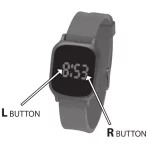 Accutime HSW296 LED Touch Screen Watch Manual Image