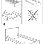 IKEA MALM Bed Frame manual Thumb