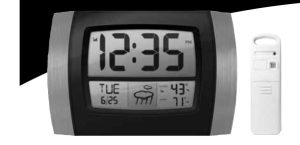 TIMEX Atomic Digital Clock manual Image