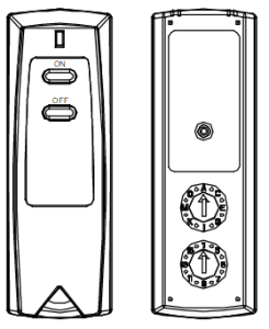 Skytech Fireplace Remote 4001 Manual Image