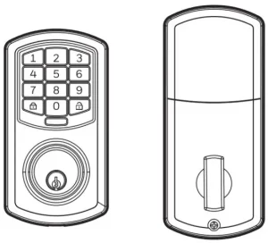 TRU-BOLT Orion WiFi Enabled Deadbolt with Keypad 1743010 1743011 Manual Image