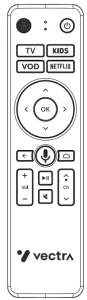VECTRA KHAMSIN S1 Remote Control manual Image