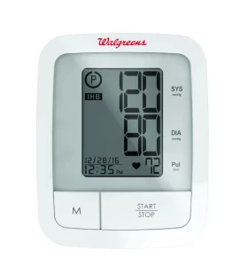 Well at Walgreens Automatic Arm Blood Pressure Monitor WGNBPA-940A manual Image