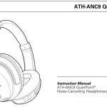 audio technica ATH-ANC9 QuietPoint Noise Cancelling Headphones manual Thumb