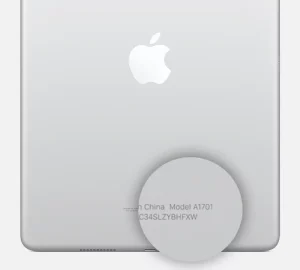 Identify your iPad model manual Image