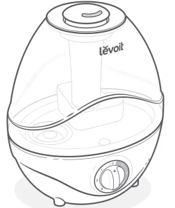 levoit Ultrasonic Cool Mist Humidifier Manual Image