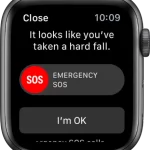 Manage fall detection on Apple Watch manual Thumb