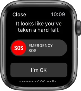 Manage fall detection on Apple Watch manual Image