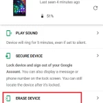 How do I access my Razer Phone if I forgot the security lock code Manual Image