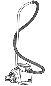 Bissell 1665 Series Powerforce Bagless Canister Vacuum manual Image