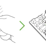 How to replace keycaps on a Razer keyboard manual Thumb
