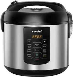 comfee CRS5010BS Programmable Digital 5L Rice Cooker Manual Image